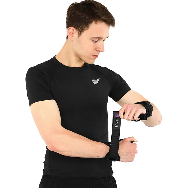 Накладки для подтягивания и тяги POWER GRASP PRO 2.0 EZOUS D-14 2шт (Черный)