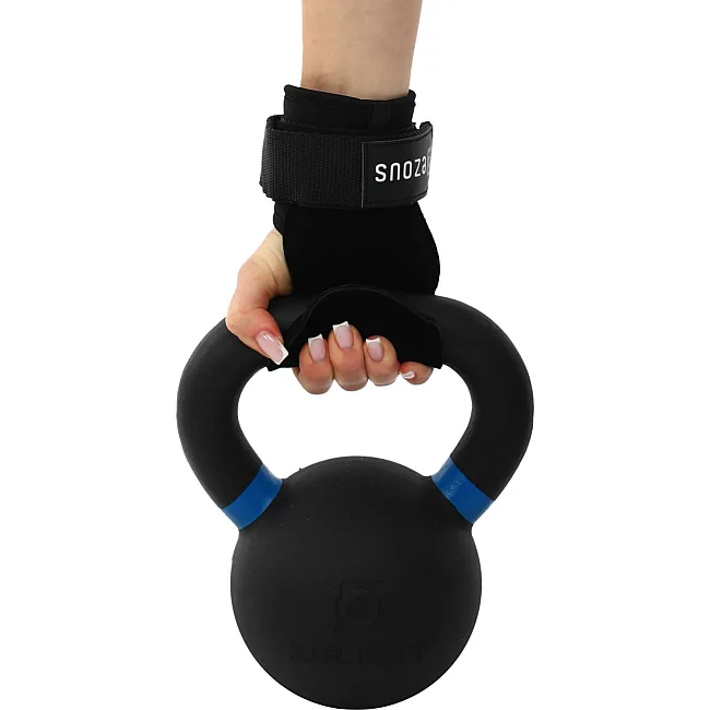 Накладки для подтягивания и тяги POWER GRASP PRO 2.0 EZOUS D-14 2шт (Черный)