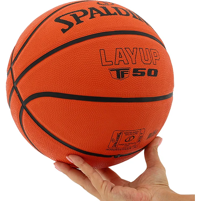 Баскетбольный мяч
 резиновый SPALDING LAYUP TF-50 84332Z
 7 (Оранжевый)