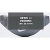 Сумка на пояс Nike NK HERITAGE S WAISTPACK 1L сірий 28x8x13 см