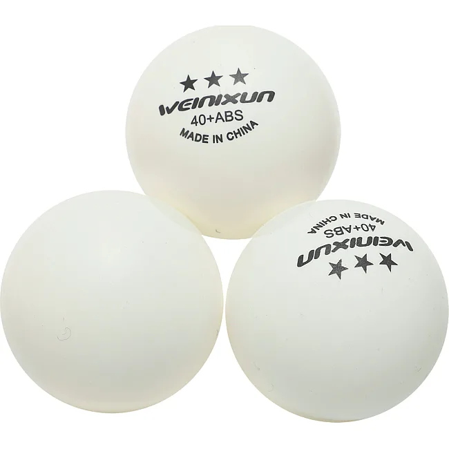 Мячи для настольного тенниса
 WEINIXUN W003 3star 10шт (Белый)