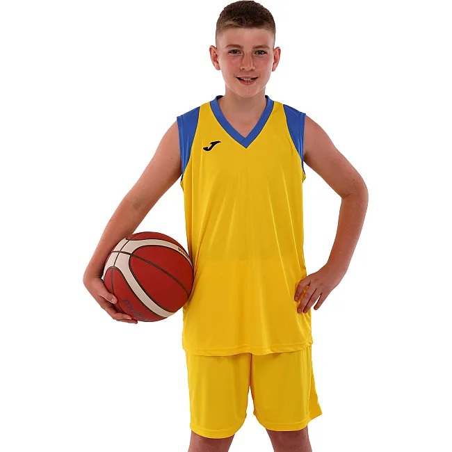 Баскетбольная форма
 майка и шорты JOMA

 FINAL II 102849-907 5XS-XXL (Желтый-синий)