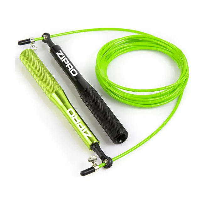 Скакалка Zipro спортивна 300 см, чорно-жовта