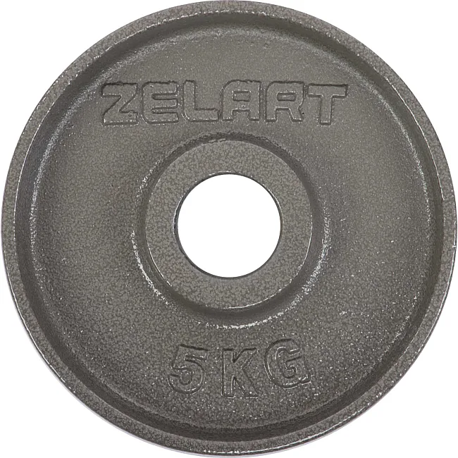 Блины диски стальные окрашенные ZELART
 TA-7792-5 52мм 5кг