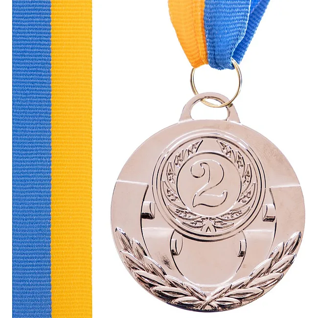 Медаль спортивная с лентой SP-SPORT
 AIM C-4842 ø5см (Золотой)