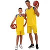 Баскетбольная форма
 майка и шорты JOMA

 FINAL II 102849-907 5XS-XXL (Желтый-синий)