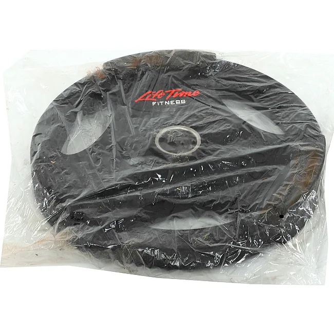 Блин для штанги обрезиненный
 LIFE FITNESS SC-80154B-25 51мм 25кг
