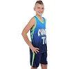 Детская баскетбольная форма
 NBA клуб Mavs 77 BA-9826 (Синий-желтый)