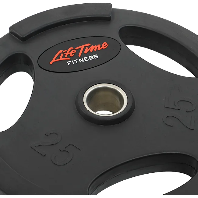 Блин для штанги обрезиненный
 LIFE FITNESS SC-80154B-25 51мм 25кг