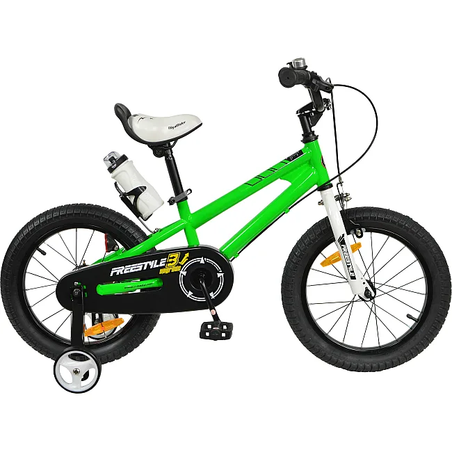 Детский велосипед ROYALBABY FREESTYLE 16", OFFICIAL UA, зеленый