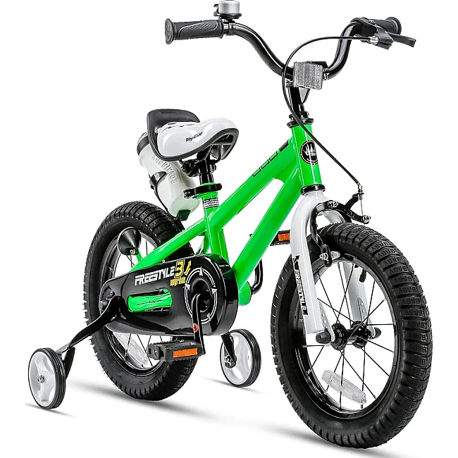 Детский велосипед ROYALBABY FREESTYLE 16", OFFICIAL UA, зеленый