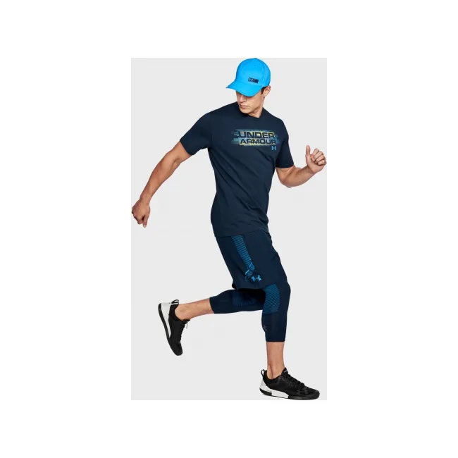 Футболка Under Armour Phase Wordmark Tee Navy