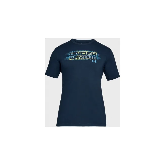 Футболка Under Armour Phase Wordmark Tee Navy