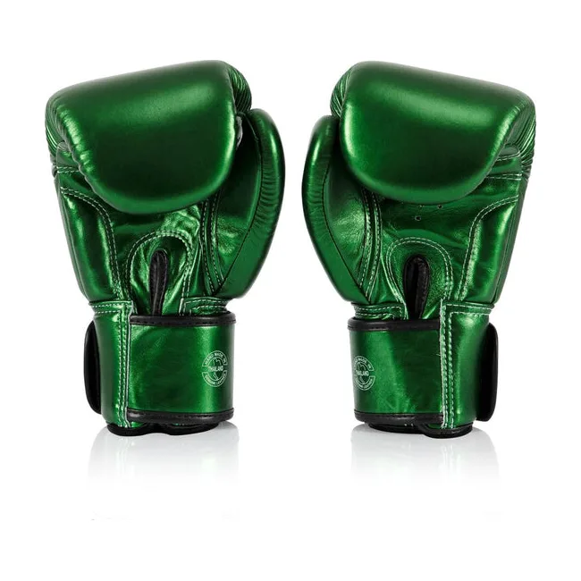 Рукавички для боксу FAIRTEX BGV22 Metallic Green