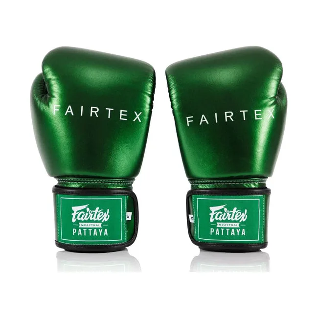 Рукавички для боксу FAIRTEX BGV22 Metallic Green