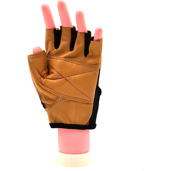 Рукавиці для фітнесу MADMAX MFG-444 Fitness Brown