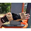 Рукавиці для фітнесу MADMAX MFG-444 Fitness Brown