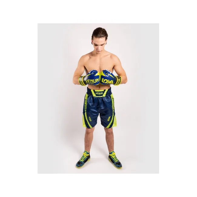 Шорты для бокса VENUM Origins Boxing Short Loma Edition Blue Yellow