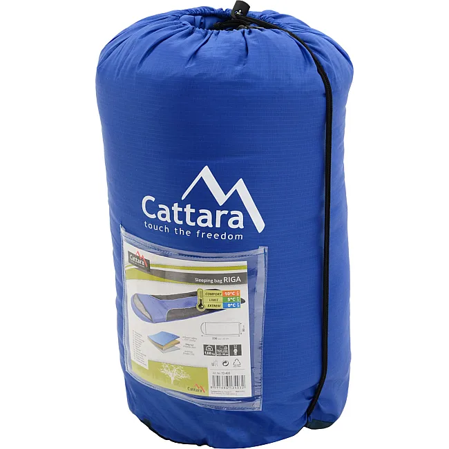 Спальный мешок (спальник) CATTARA "RIGA" 13403 Синий 0-10°C