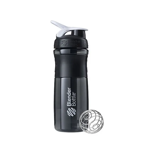 Спортивный шейкер-бутылка BLENDERBOTTLE SportMixer Flip 28oz/820мл Black/White