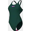 Купальник закрытый для женщин Arena TEAM SWIMSUIT SWIM TECH SOLID темно-зеленый (для женщин)