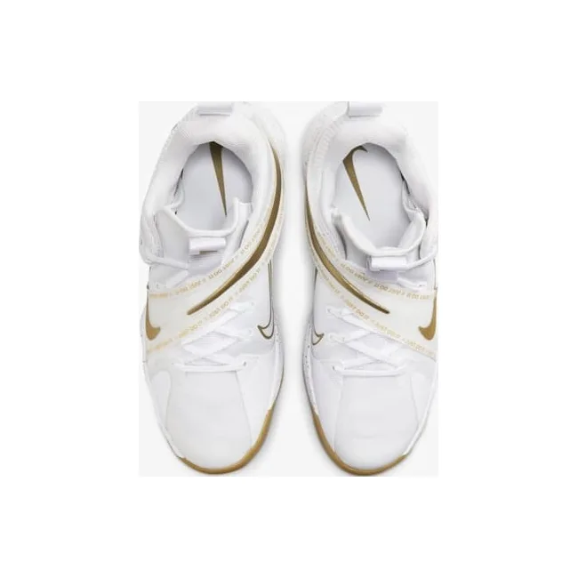Взуття для волейболу NIKE React Hyperset SE білий, золотистий