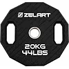 Млинці диски TPU 2 Handle металева втулка ZELART TA-6996-20 (Чорний)
