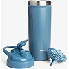 Шейкер спортивный SmartShake металлический Insulated Steel 750ml Blue