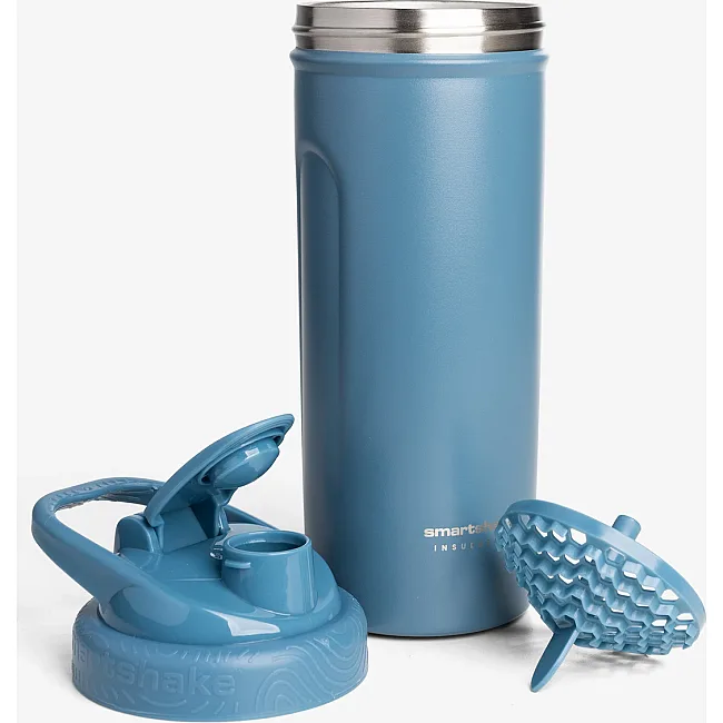 Шейкер спортивный SmartShake металлический Insulated Steel 750ml Blue