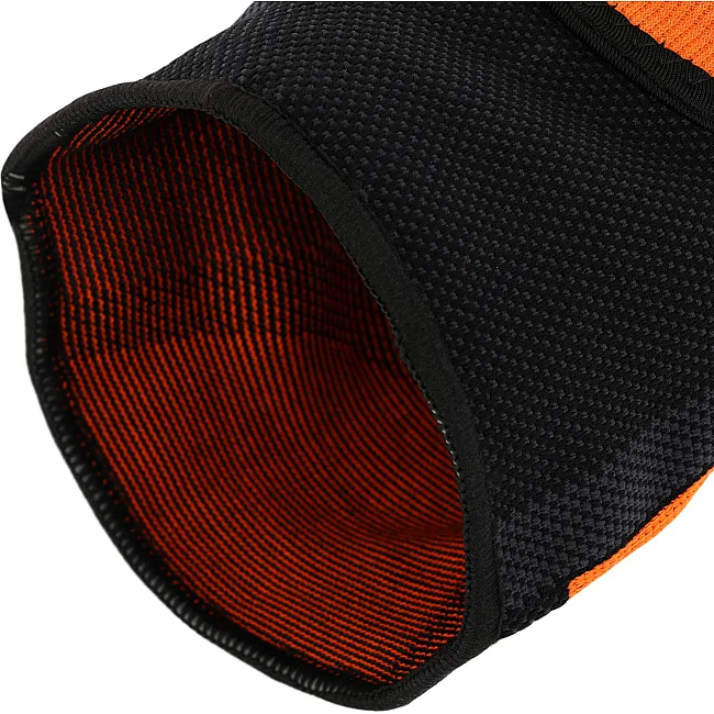 Наколенники спортивные MUTE MT-302-1
 2шт (Черный-оранжевый)
