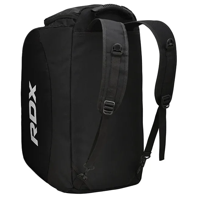 Спортивна сумка RDX R1 Duffel Bag with Backpack Straps Black/White