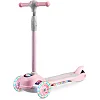Дитячий самокат триколісний Ricokids Piko рожевий