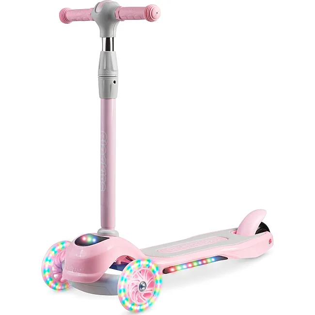 Дитячий самокат триколісний Ricokids Piko рожевий
