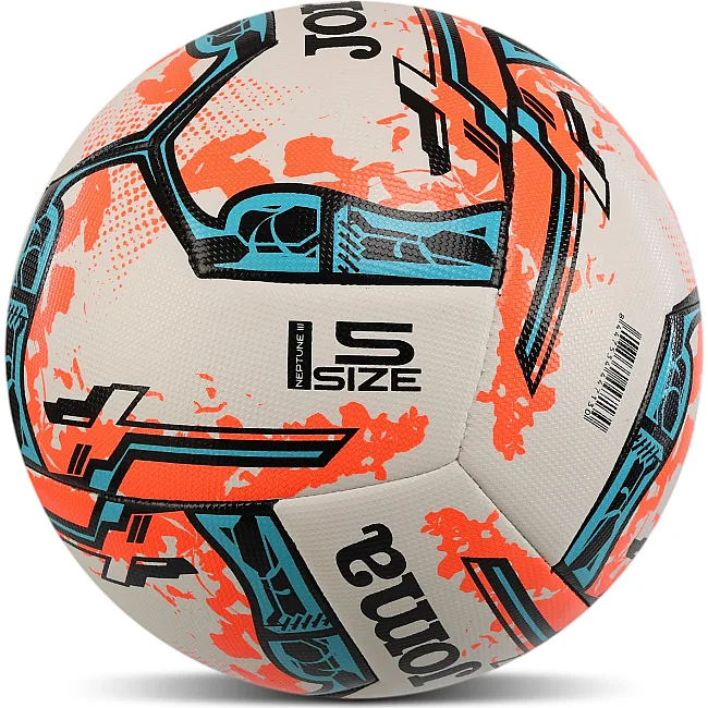 Футбольний м'яч JOMA NEPTUNE III 401951-219 (Білий-помаранчевий)