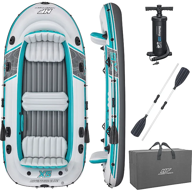 Надувний човен Hydro-Force Adventure Elite X5 Bestway 65159