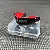 Капа OPRO Silver детская (возраст до 10) Black/Red (art.102503001)