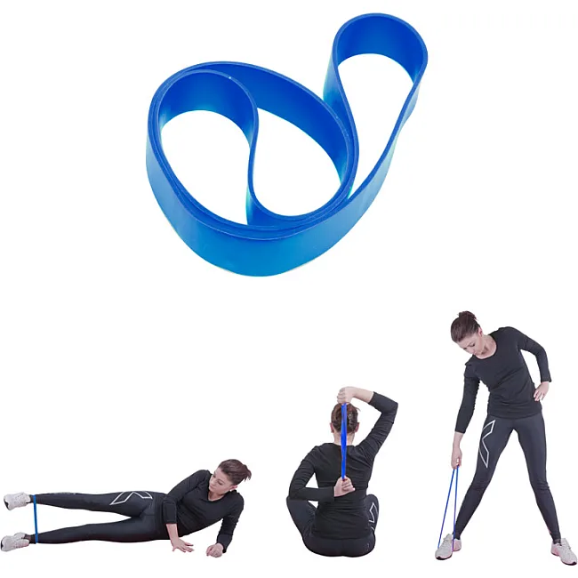 Лента-эспандер для упражнений inSPORTline Hangy X-Heavy 27,5 см синяя