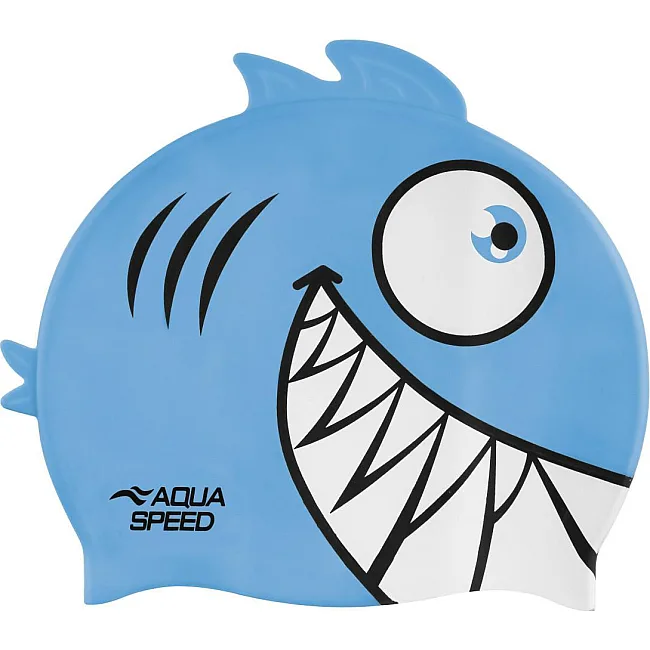Детская шапочка для плавания Aqua Speed ZOO Pirana 9697