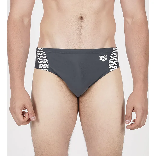 Плавки-слепы для мужчин Arena OPENINGS SWIM BRIEFS серый, белый