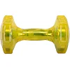 Гантель для фитнеса с TPU покрытием ZELART
 Jelly Urethane Coated Dumbbells TA-2946-7_5LB 1шт 3,4кг (Желтый)