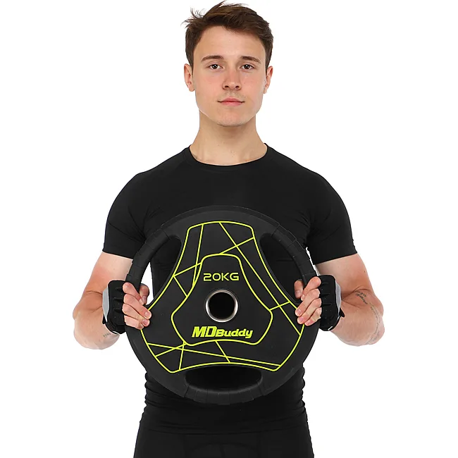 Млинець для штанги поліуретановий
 MD Buddy TA-9647-20 51мм 20кг