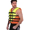 Спасательный жилет
 SP-SPORT
 PL-3548-90-110 на вес-
90-110кг (Оранжевый-желтый)