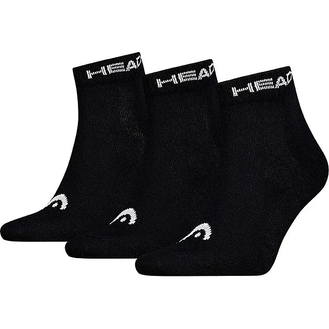 Носки Head ELEMENTS ALL SPORTS QUARTER 3P черный