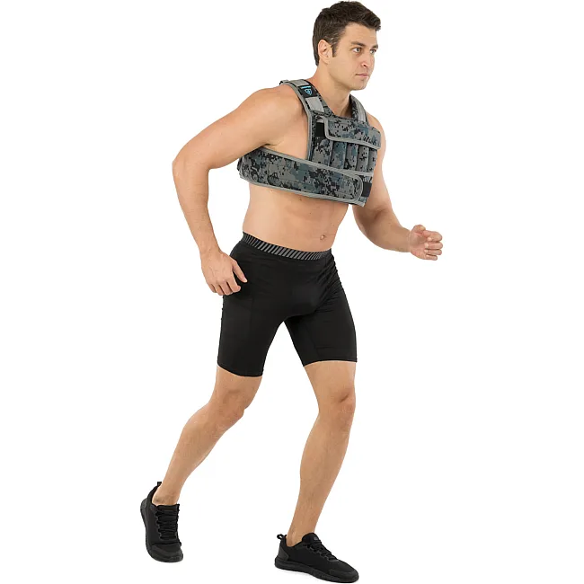 Утяжелительный жилет
 с регулируемым весом LiveUp WEIGTH VEST LP8195-10 вес-1-10кг