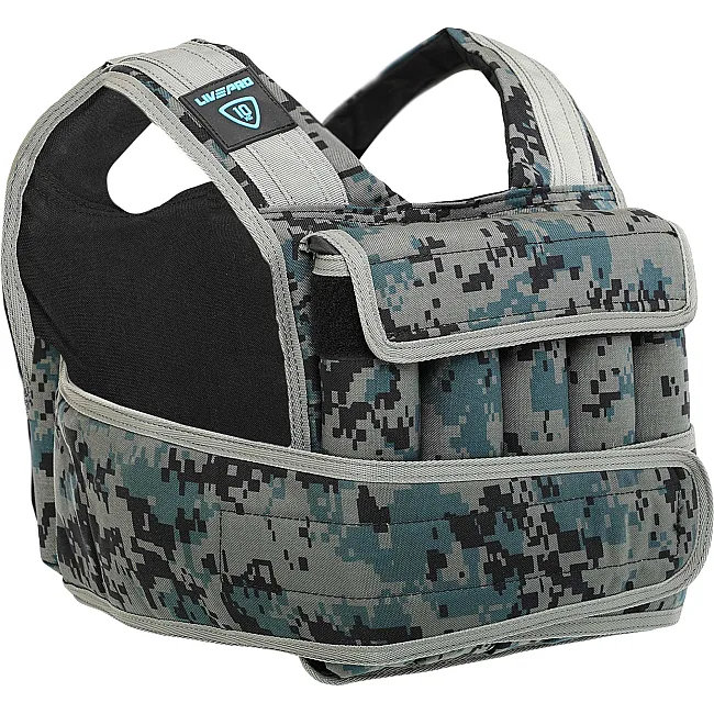 Утяжелительный жилет
 с регулируемым весом LiveUp WEIGTH VEST LP8195-10 вес-1-10кг