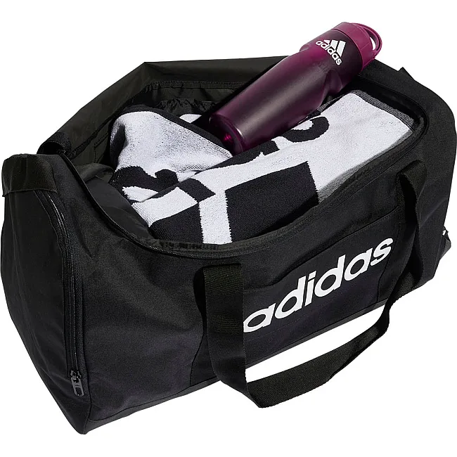Сумка спортивная Adidas LINEAR DUFFEL 40L черный 22х56х28 см
