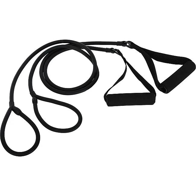 Трубчатый эспандер
 с ручками и лямками для ног BODY SHAPER SP-SPORT
 10046 (Черный)