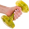 Гантель для фитнеса с TPU покрытием ZELART
 Jelly Urethane Coated Dumbbells TA-2946-7_5LB 1шт 3,4кг (Желтый)