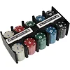 Набор для покера в металлической коробке Poker game set SP-SPORT
 6620K 200 фишек