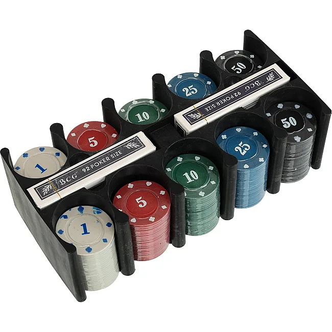 Набор для покера в металлической коробке Poker game set SP-SPORT
 6620K 200 фишек